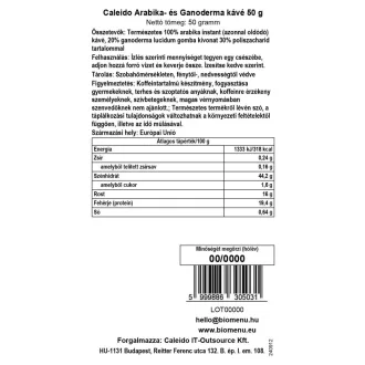 Caleido kava Arabica in Ganoderma, 50 g slika izdelka