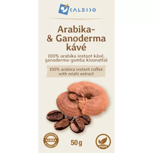 Caleido kava Arabica in Ganoderma, 50 g oznaka