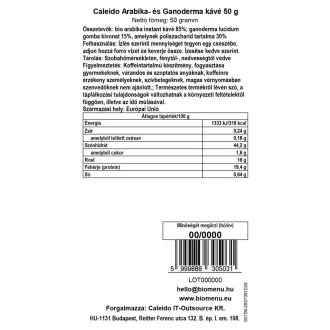 Caleido kava Arabica in Ganoderma, 50 g slika izdelka