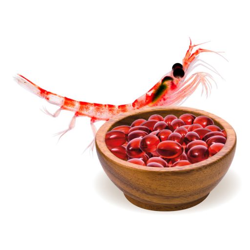 Caleido krilovo olje v kapsulah, 60 kapsul material