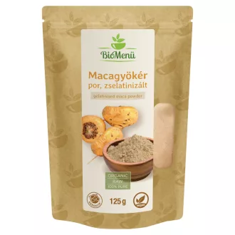 BioMenü organska maca korenina v prahu želatinizirana 125 g slika izdelka