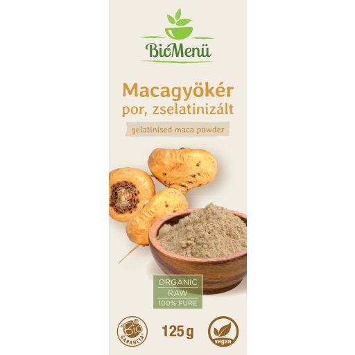 BioMenü organska maca korenina v prahu želatinizirana 125 g oznaka