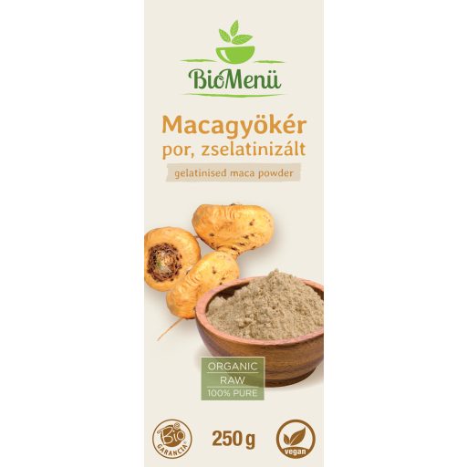 BioMenü organska maca korenina v prahu želatinizirana 250 g oznaka