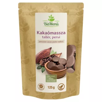   BioMenü ekološki perujski kakavovi diski 125 g BLIZU DATUMA POTEKA VELJAVNOSTI