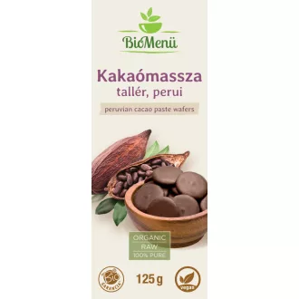 BioMenü ekološki perujski kakavovi diski 125 g slika izdelka