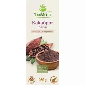 BioMenü ekološki perujski kakavov prah 250 g slika izdelka