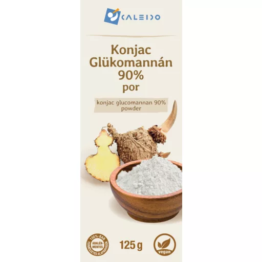 Caleido konjak glukomanan 90 % v prahu, 125 g oznaka