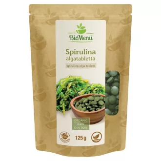 BioMenü organske tablete spirulina alge 125 g slika izdelka