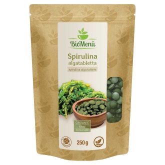 BioMenü organske tablete spirulina alge 250 g slika izdelka