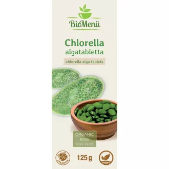 BioMenü organske tablete iz alg chlorella 125 g slika izdelka