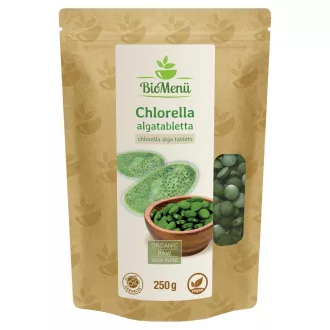 BioMenü organske tablete iz alg chlorella 250 g slika izdelka