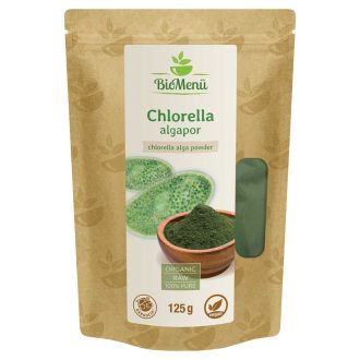 BioMenü organska alga chlorella v prahu 125 g slika izdelka