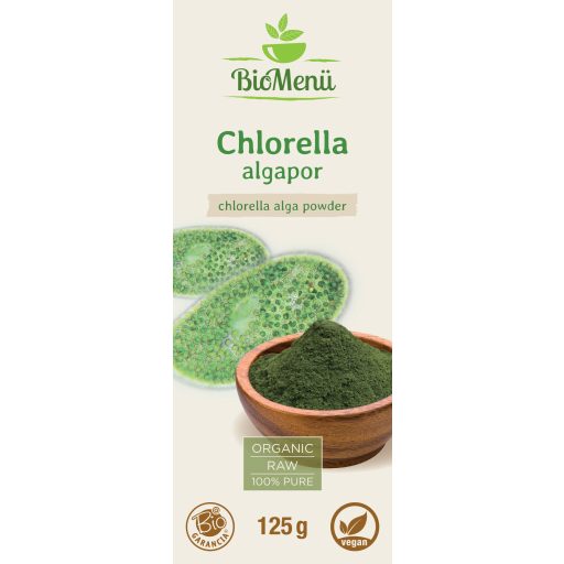 BioMenü organska alga chlorella v prahu 125 g oznaka