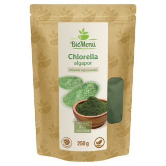 BioMenü organska alga chlorella v prahu 250 g slika izdelka
