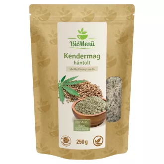 BioMenü organska konopljina semena oluščena 250 g slika izdelka