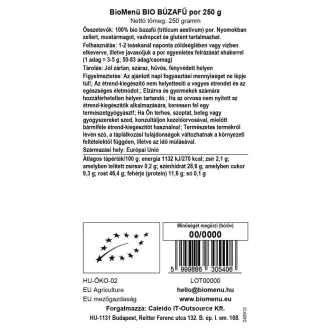 BioMenü ekološki pšenični prah 250 g slika izdelka