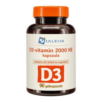 Caleido vitamin D3 2000 ne kapsule 90 kapsul slika izdelka
