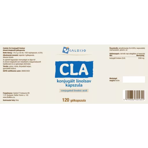 Caleido kapsule CLA 120 kapsul oznaka
