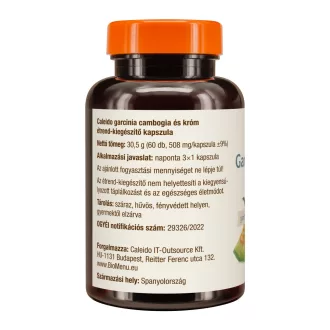 Caleido Kapsule z garcinia cambogia + kromom, 60 kapsul slika izdelka