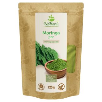 BioMenü organska moringa v prahu 125 g slika izdelka