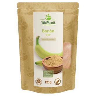 BioMenü ekološki bananin prah 125 g slika izdelka