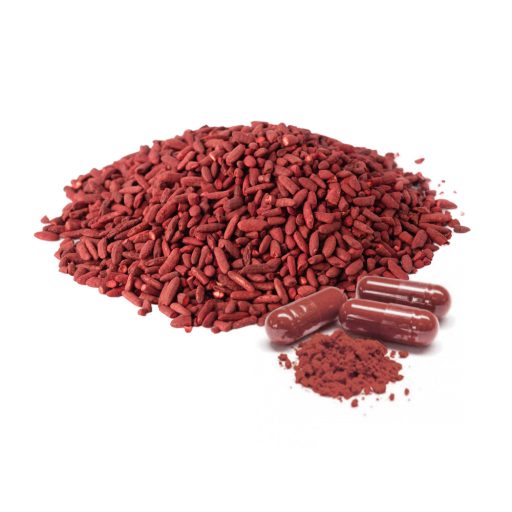 Caleido kapsule rdečega kvasnega riža 60 kosov material