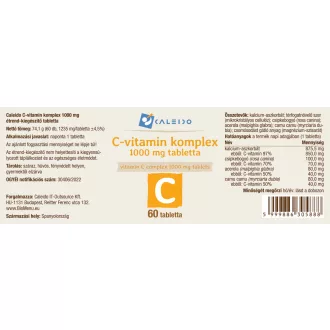 Caleido kompleks vitamina C 1000 mg tablete 60 kapsul slika izdelka