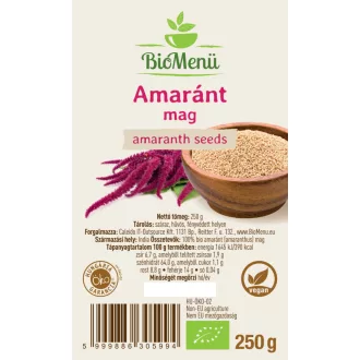 BioMenü organska amarantova semena 250 g slika izdelka