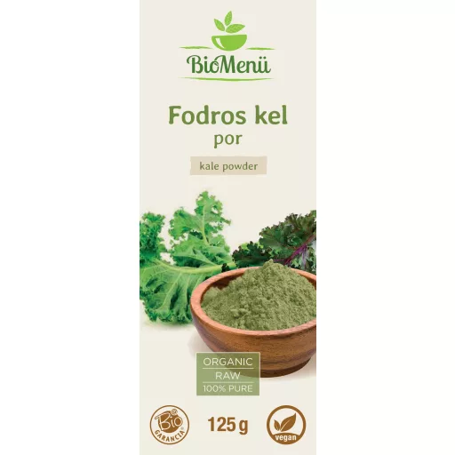 BioMenü ekološki prah ohrovta 125 g oznaka