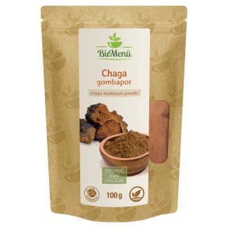 BioMenü organska goba chaga v prahu 100 g slika izdelka
