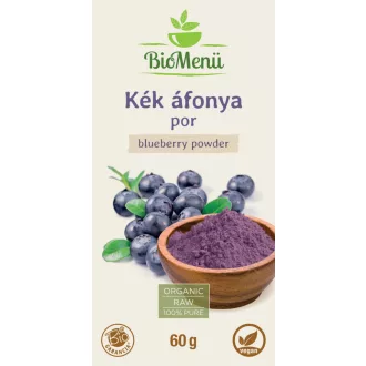 BioMenü ekološki borovničev prah 60 g slika izdelka
