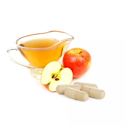 Caleido jabolčni kis v kapsulah, 90 kapsul material