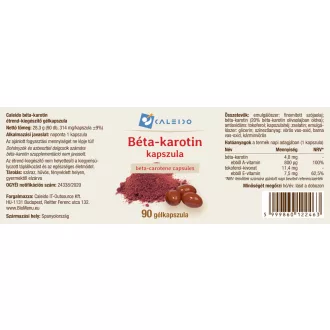 Caleido kapsule beta-karotena 90 kosov slika izdelka