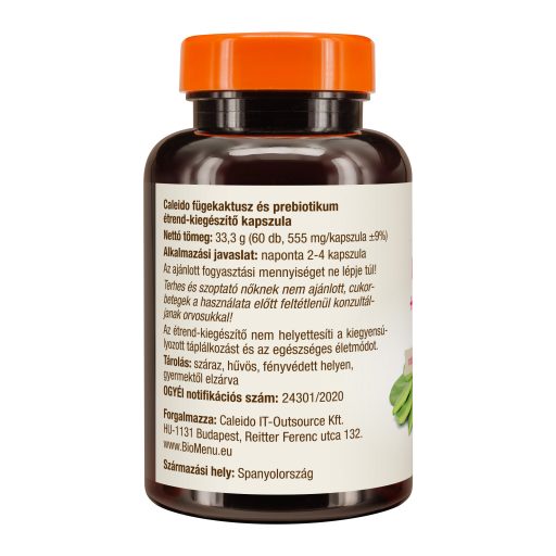 Caleido Kapsule s kaktusovo figo + prebiotikom, 60 kapsul