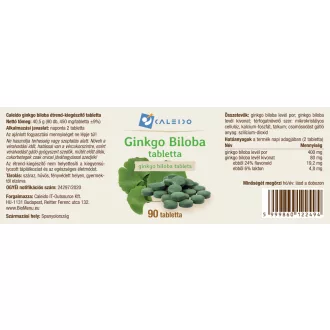 Caleido Tablete ginkgo biloba, 90 tablet slika izdelka