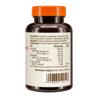 Caleido Kapsule z ribjim oljem + boragovo olje omega 3-6-9 60 kapsul slika izdelka