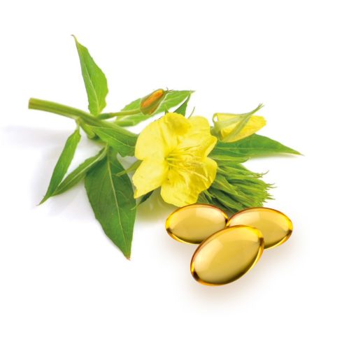 Caleido Kapsule z oljem iz večernega primula + vitamin E 60 kapsul material