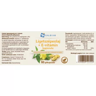 Caleido Kapsule z oljem iz večernega primula + vitamin E 60 kapsul slika izdelka