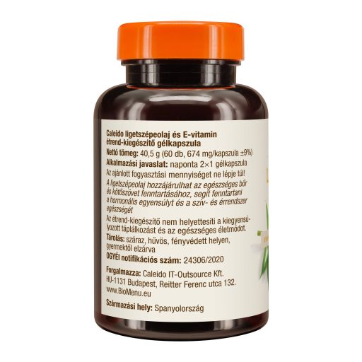 Caleido Kapsule z oljem iz večernega primula + vitamin E 60 kapsul
