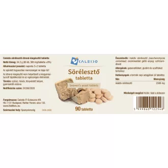 Caleido tablete pivskega kvasa, 90 tablet slika izdelka