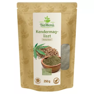 BioMenü organska konopljina moka 250 g slika izdelka