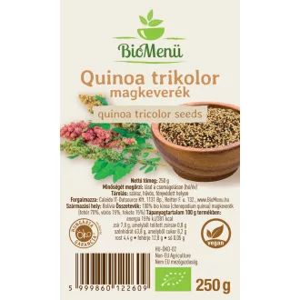 BioMenü organska trikolorna kvinoja 250 g slika izdelka