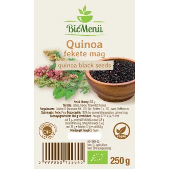 BioMenü organska črna kvinoja 250 g slika izdelka