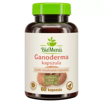 BioMenü ekološke kapsule gobe ganoderma 60 kosov slika izdelka