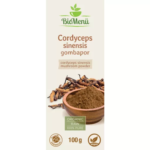 BioMenü organska moka iz gob cordyceps sinensis 100 g oznaka