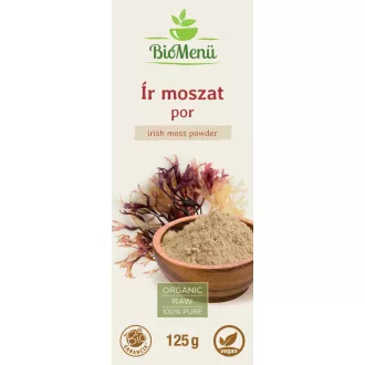 BioMenü organski prah irskega mahu 125 g slika izdelka