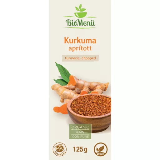 BioMenü organska kurkuma, sesekljana 125 g BLIZU DATUMA POTEKA VELJAVNOSTI