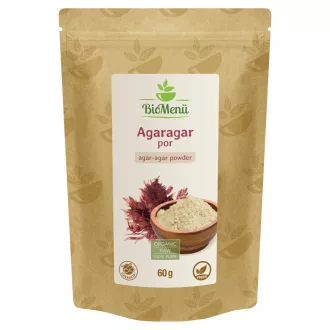BioMenü organski prah iz agar agarja 60 g slika izdelka