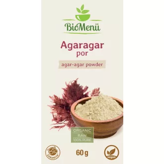 BioMenü organski prah iz agar agarja 60 g slika izdelka