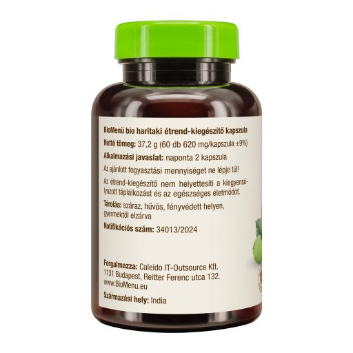 BioMenü organske kapsule haritaki 60 kosov
